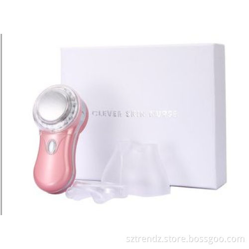 Mini Face Beauty Massager with Photon Care, Ion, Thermal Care, Vibration for Home Use